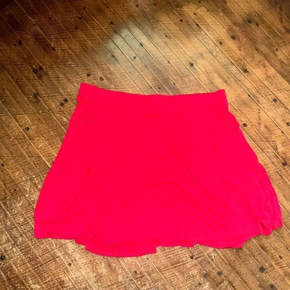Torrid 3x soft knit full figure colorful circle skirt